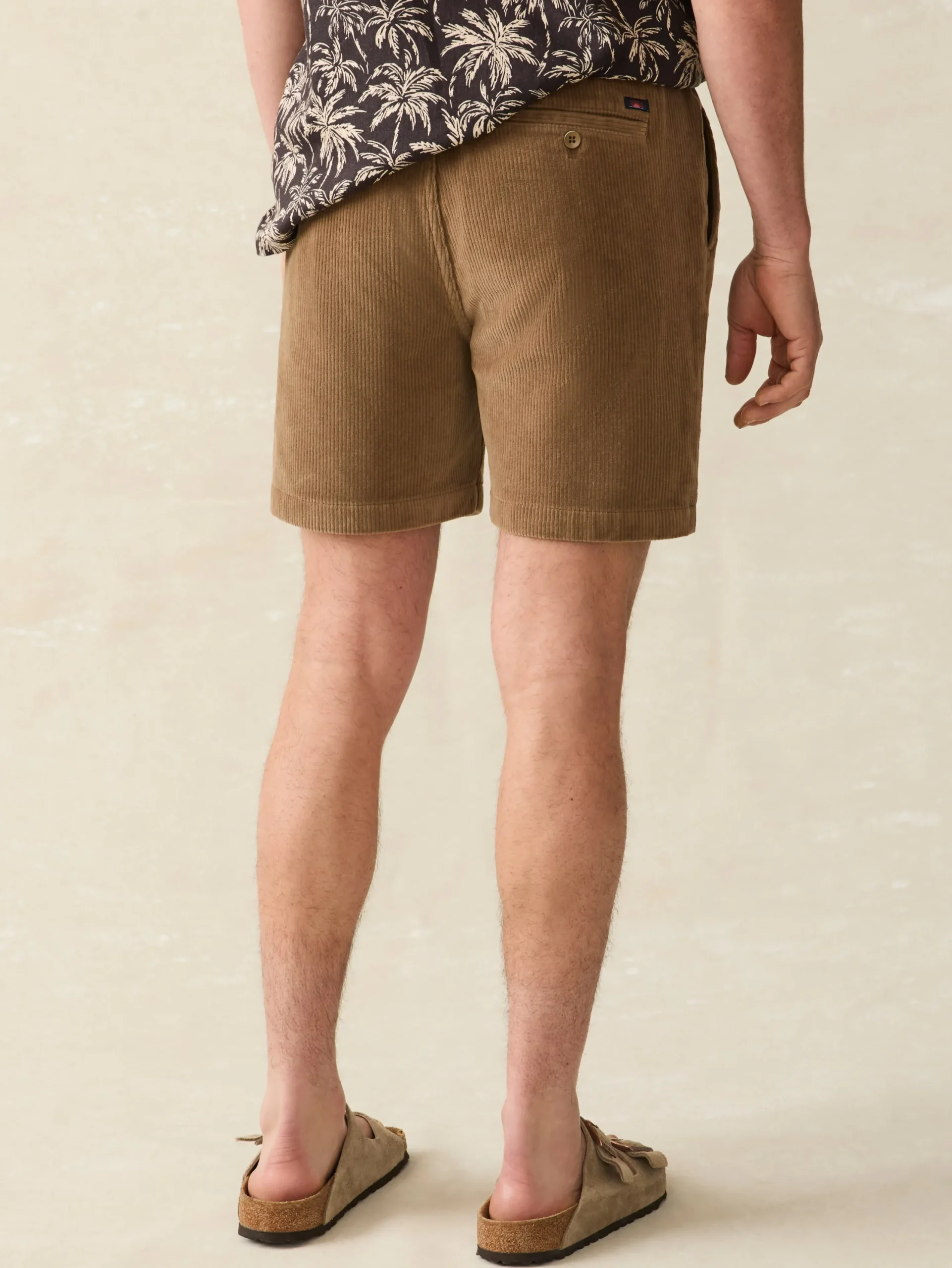 Faherty Brand Shorts*Essential Italian Knit Cord Short (6" Inseam) -