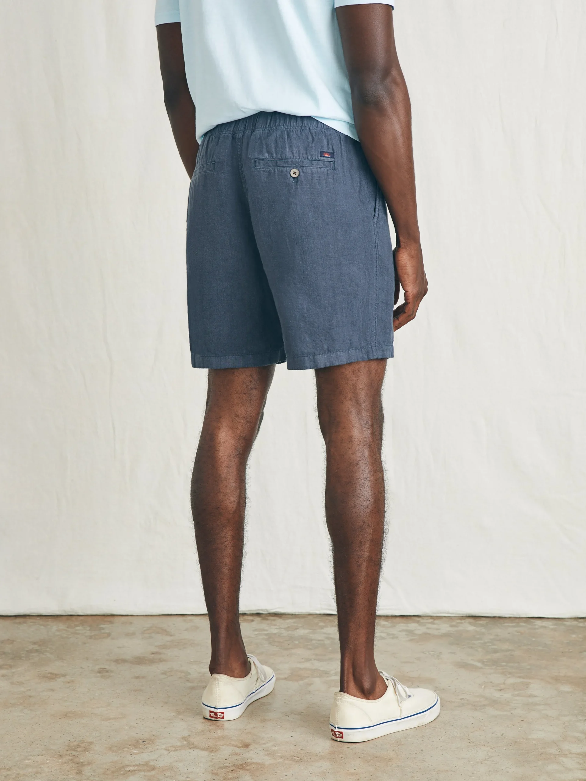 Faherty Brand Shorts*Essential Linen Short (6.5" Inseam) -