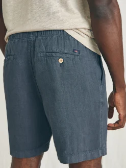 Faherty Brand Shorts*Essential Linen Short (6.5" Inseam) -