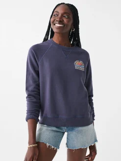 Women Faherty Brand Hoodies & Sweatshirts*Faherty X Surfrider Sweatshirt -