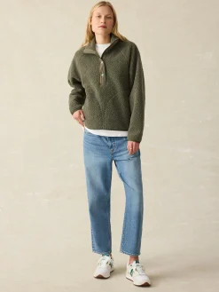 Women Faherty Brand Blazers & Outerwear*Fireside Fleece Popover -