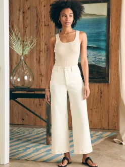 Women Faherty Brand Pants|Jeans*Harbor Crop Jean -