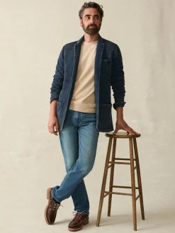 Faherty Brand Blazers*Inlet Knit Blazer -