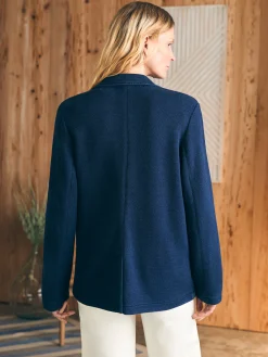 Women Faherty Brand Blazers & Outerwear*Inlet Knit Blazer -
