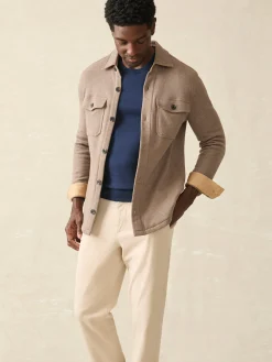 Faherty Brand Jackets & Vests*Inlet Knit CPO -