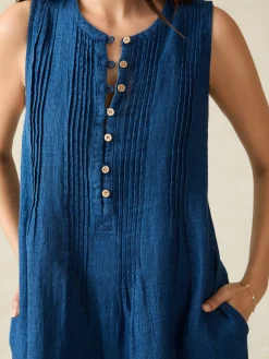 Women Faherty Brand Dresses*Isha Basketweave Dress -