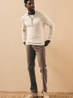 Faherty Brand Sweaters*Jackson Quarter Zip Sweater -