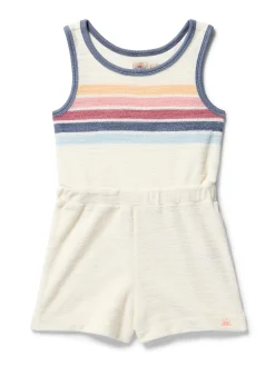 Kids Faherty Brand Kids*Kids Cabana Towel Terry Romper -