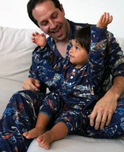 Kids Faherty Brand Kids*Kids Cloud Cotton Pajama Set -