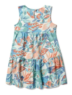 Kids Faherty Brand Kids*Kids Lanai Seersucker Dress -