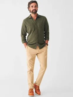Faherty Brand Shirts*Knit Alpine Shirt -