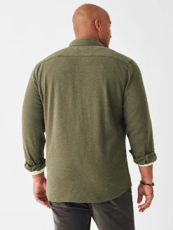 Faherty Brand Shirts*Knit Alpine Shirt -