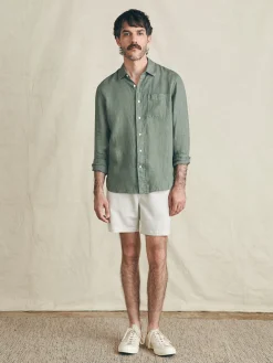 Faherty Brand Shirts*Laguna Linen Shirt -