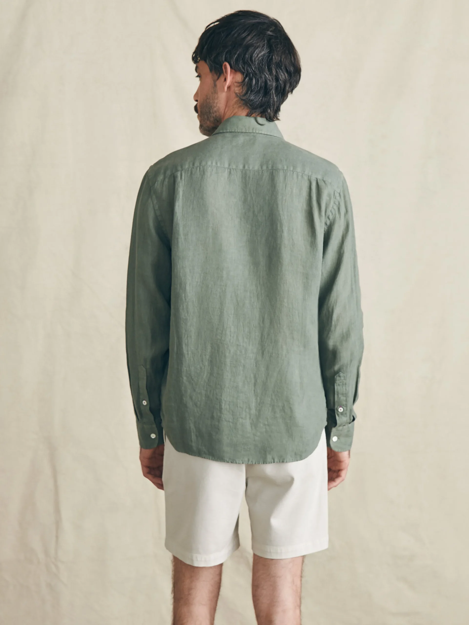 Faherty Brand Shirts*Laguna Linen Shirt -