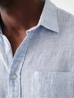 Faherty Brand Shirts*Laguna Linen Shirt -