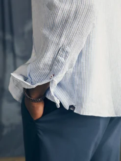 Faherty Brand Shirts*Laguna Linen Shirt -