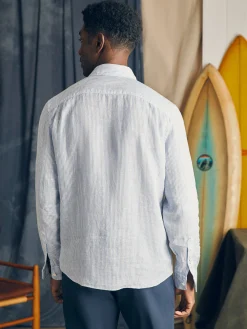 Faherty Brand Shirts*Laguna Linen Shirt -
