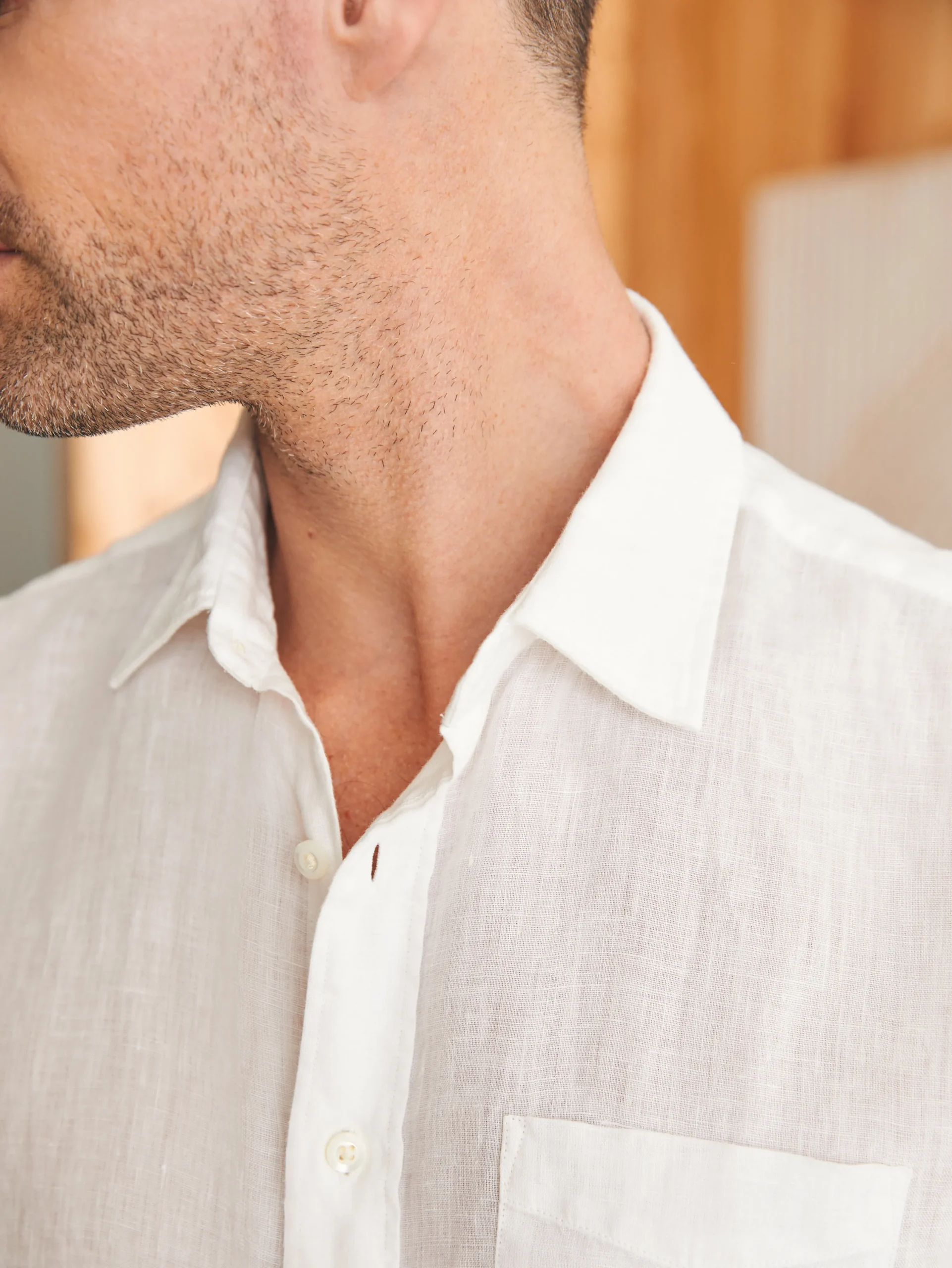 Faherty Brand Shirts*Laguna Linen Shirt -