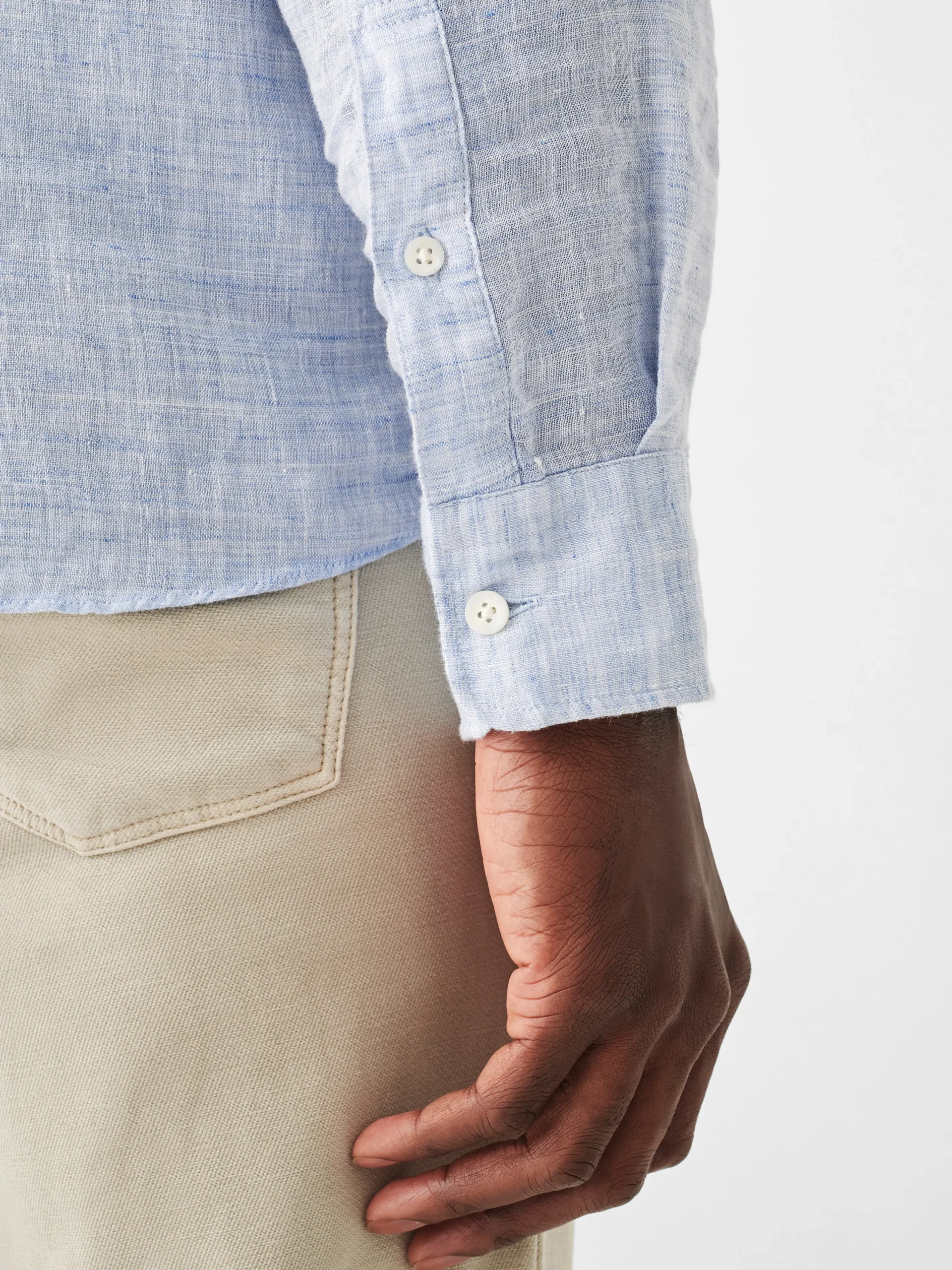 Faherty Brand Shirts*Laguna Linen Shirt (Tall) -