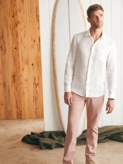 Faherty Brand Shirts*Laguna Linen Shirt (Tall) -