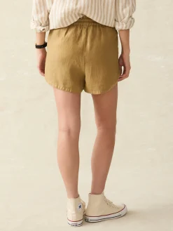 Women Faherty Brand Shorts & Skirts*Laguna Linen Tie Waist Short -