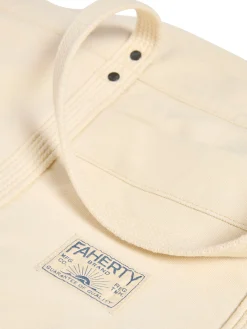 Women Faherty Brand Bags|Bags*Large Sunwashed Canvas Tote -