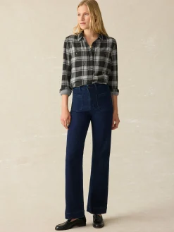 Women Faherty Brand Shirts & Tops*Legend™ Sweater Shirt -