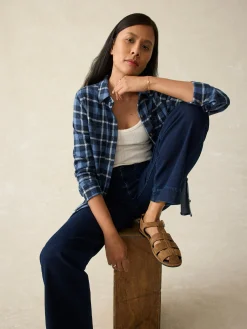 Women Faherty Brand Shirts & Tops*Legend™ Sweater Shirt -