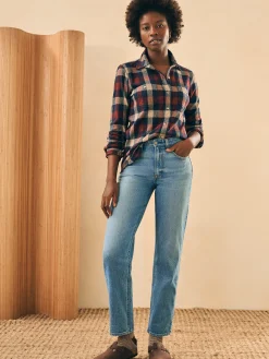 Women Faherty Brand Shirts & Tops*Legend™ Sweater Shirt -