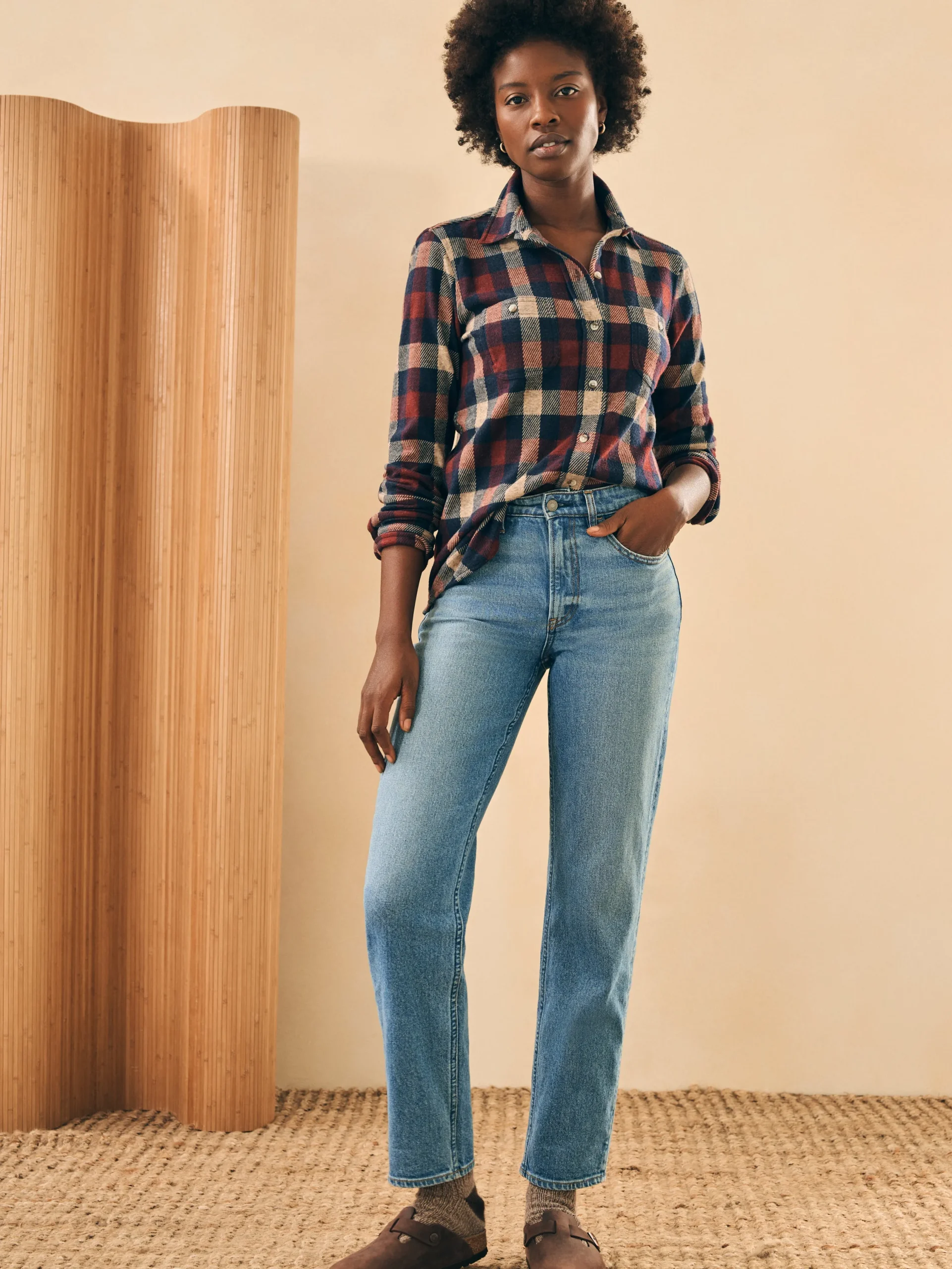 Women Faherty Brand Shirts & Tops*Legend™ Sweater Shirt -
