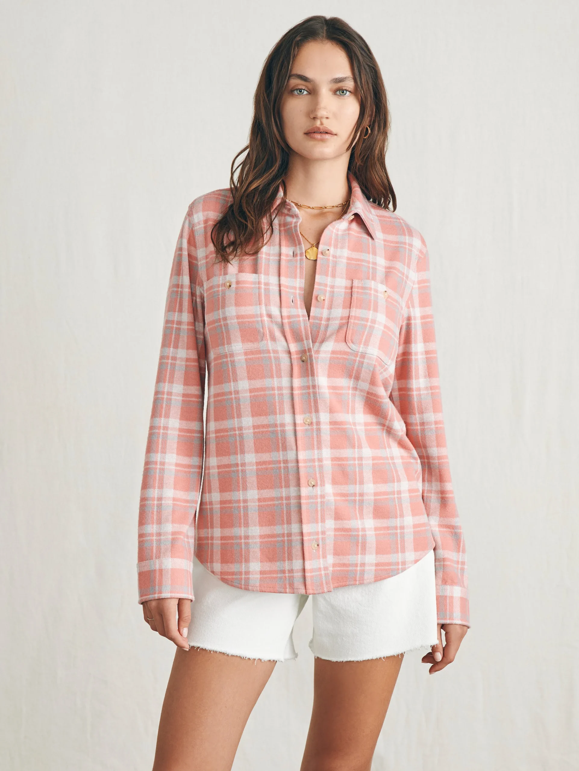 Women Faherty Brand Shirts & Tops*Legend™ Sweater Shirt -