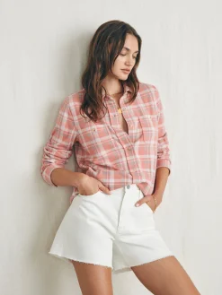 Women Faherty Brand Shirts & Tops*Legend™ Sweater Shirt -