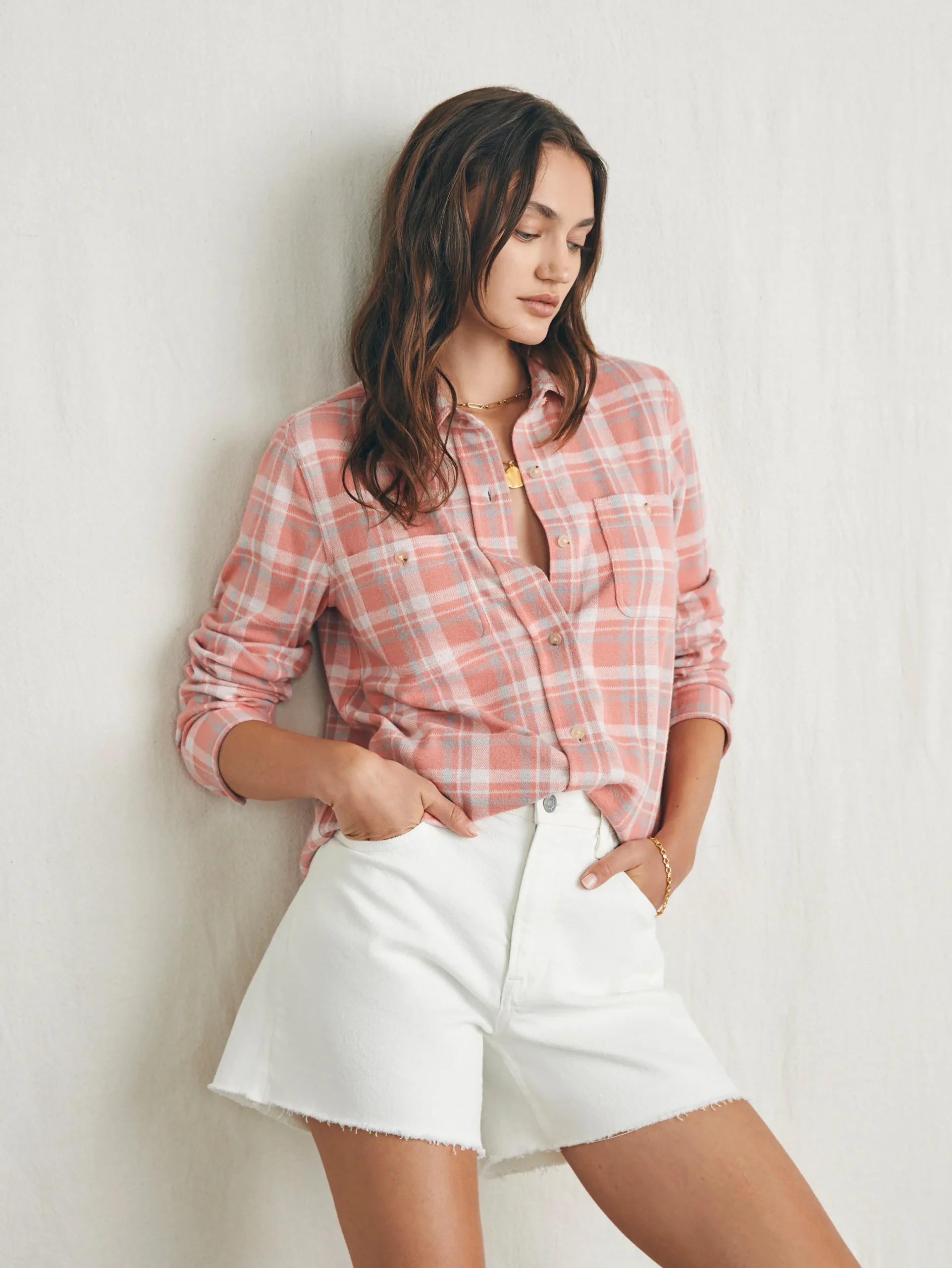 Women Faherty Brand Shirts & Tops*Legend™ Sweater Shirt -