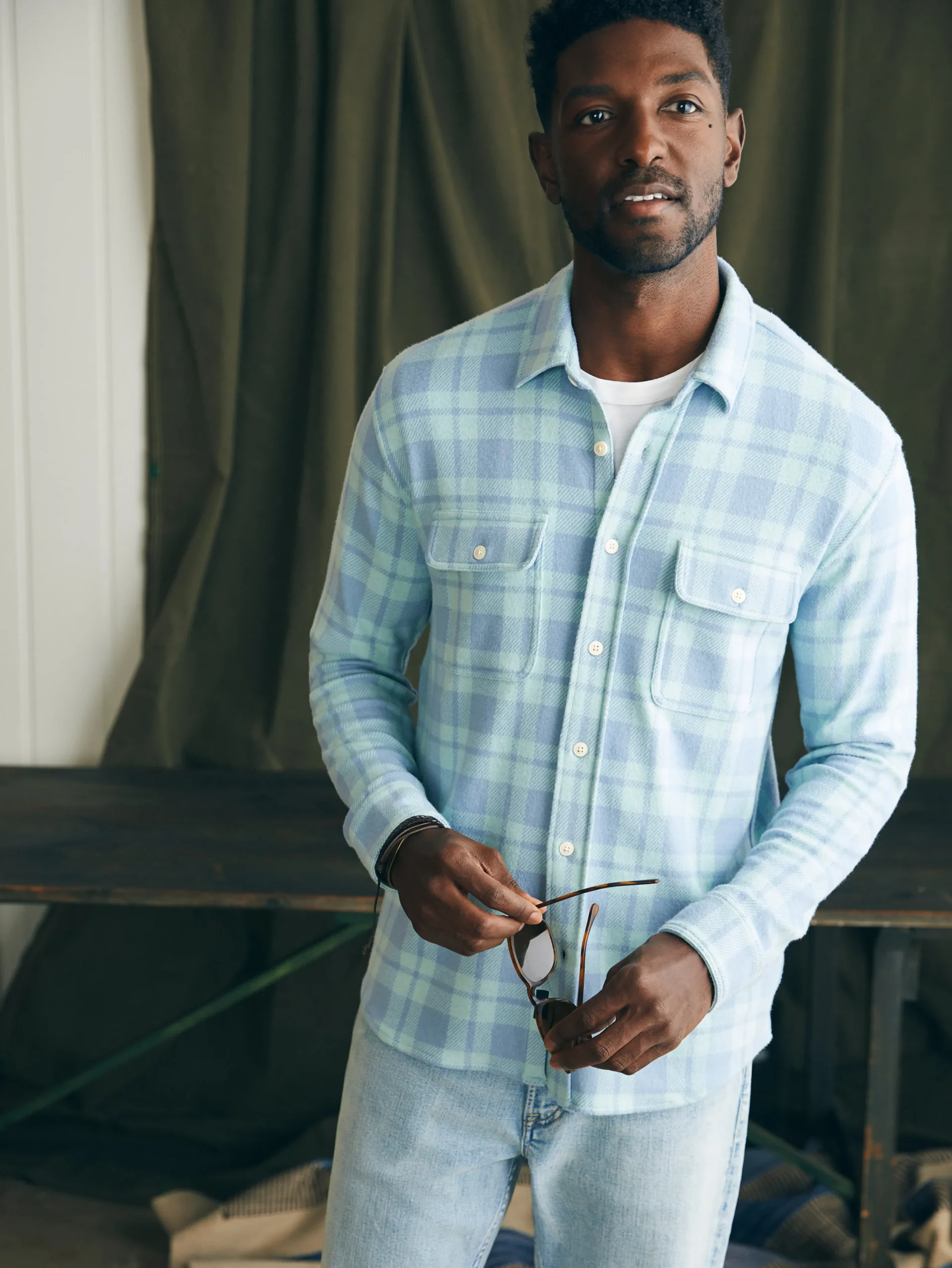 Faherty Brand Shirts*Legend™ Sweater Shirt -