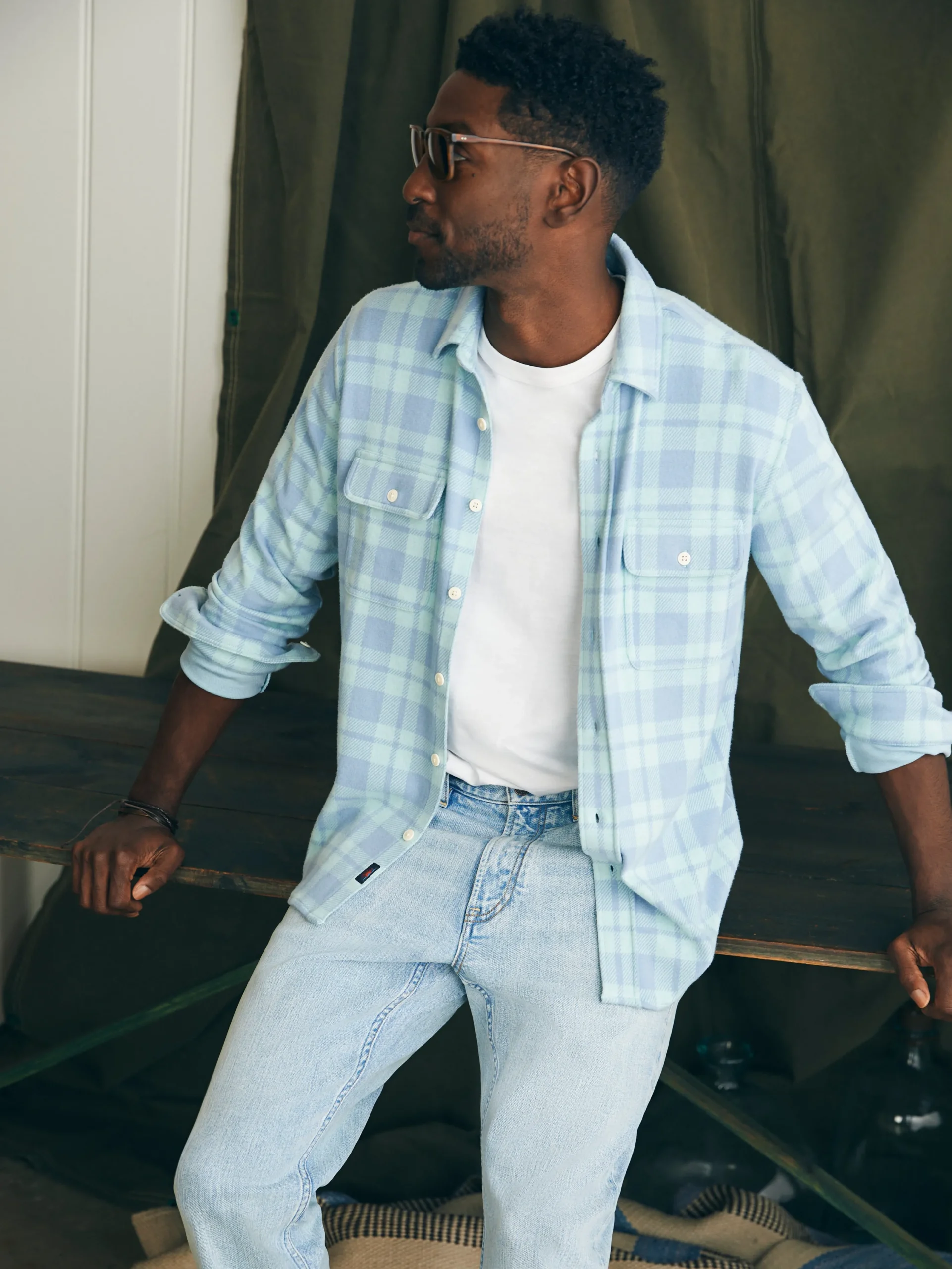 Faherty Brand Shirts*Legend™ Sweater Shirt -