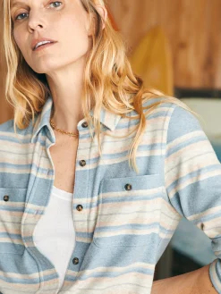 Women Faherty Brand Shirts & Tops*Legend™ Sweater Shirt -
