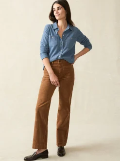 Women Faherty Brand Shirts & Tops*Legend™ Sweater Shirt -