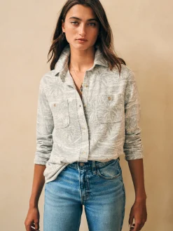 Women Faherty Brand Shirts & Tops*Legend™ Sweater Shirt -