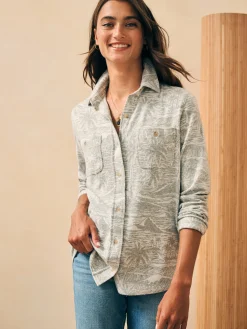 Women Faherty Brand Shirts & Tops*Legend™ Sweater Shirt -