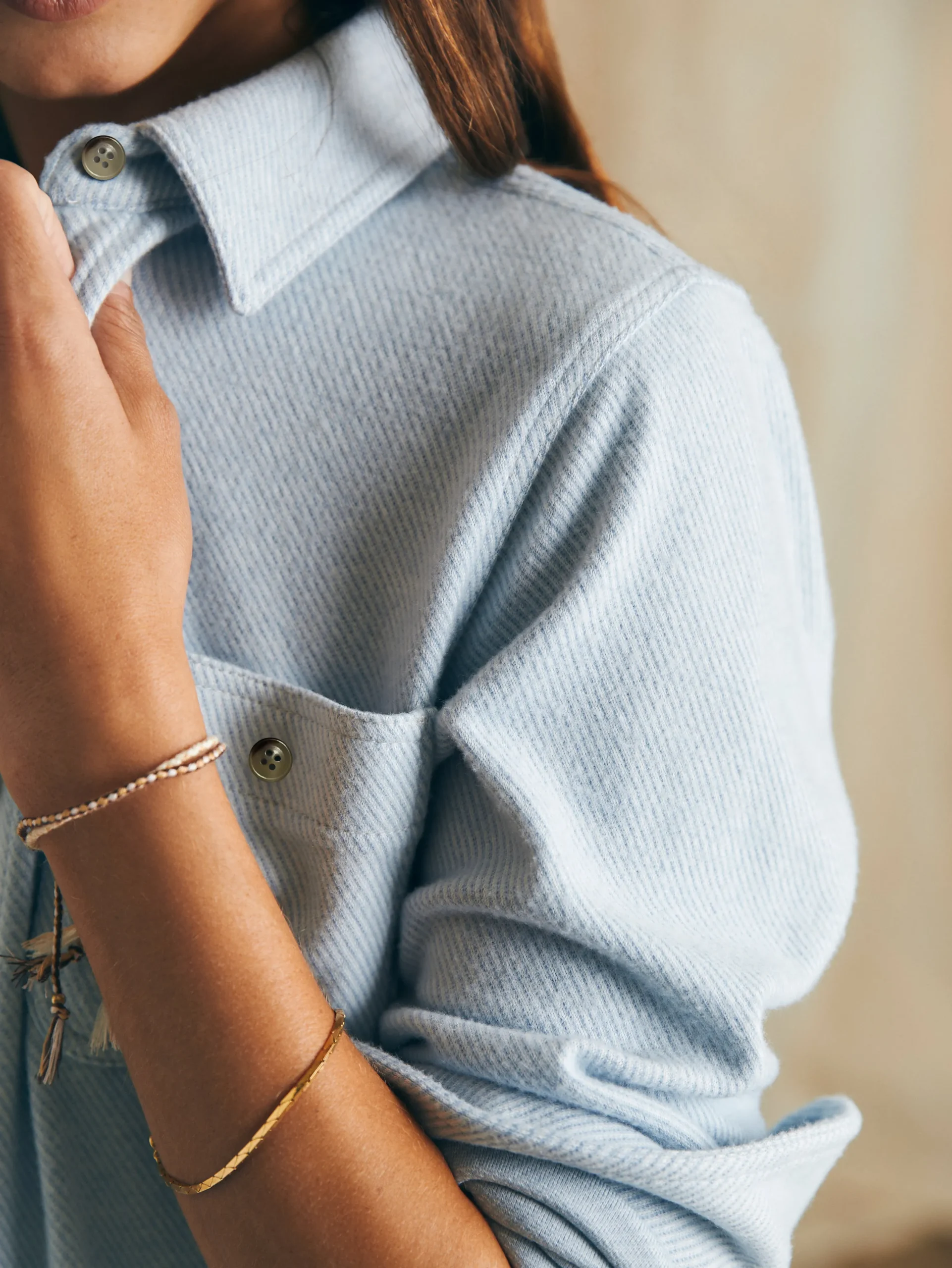 Women Faherty Brand Shirts & Tops*Legend™ Sweater Shirt -
