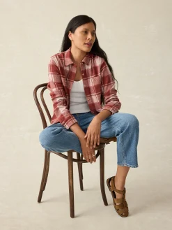 Women Faherty Brand Shirts & Tops*Legend™ Sweater Shirt -