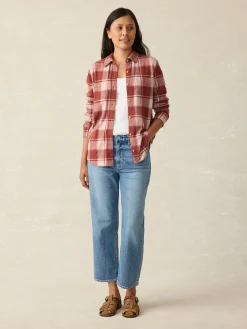 Women Faherty Brand Shirts & Tops*Legend™ Sweater Shirt -