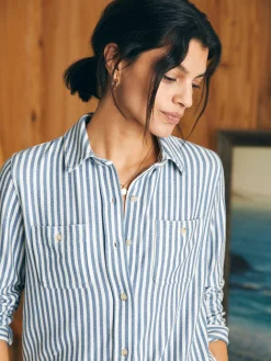 Women Faherty Brand Shirts & Tops*Legend™ Sweater Shirt -