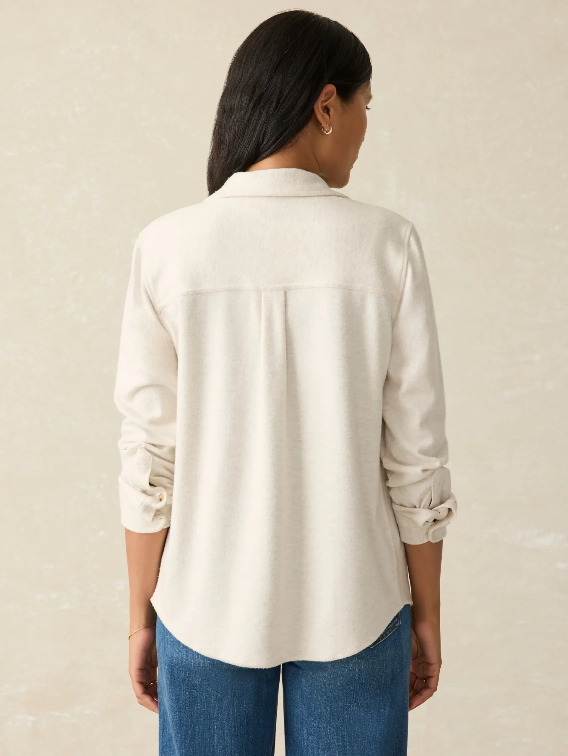 Women Faherty Brand Shirts & Tops*Legend™ Sweater Shirt -
