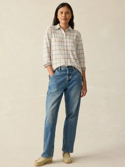 Women Faherty Brand Shirts & Tops*Legend™ Sweater Shirt -