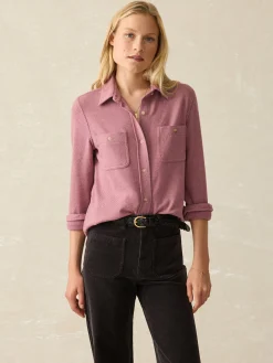 Women Faherty Brand Shirts & Tops*Legend™ Sweater Shirt -