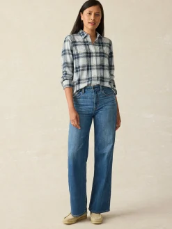 Women Faherty Brand Shirts & Tops*Legend™ Sweater Shirt -