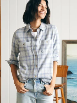 Women Faherty Brand Shirts & Tops*Legend™ Sweater Shirt -