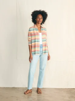 Women Faherty Brand Shirts & Tops*Legend™ Sweater Shirt -