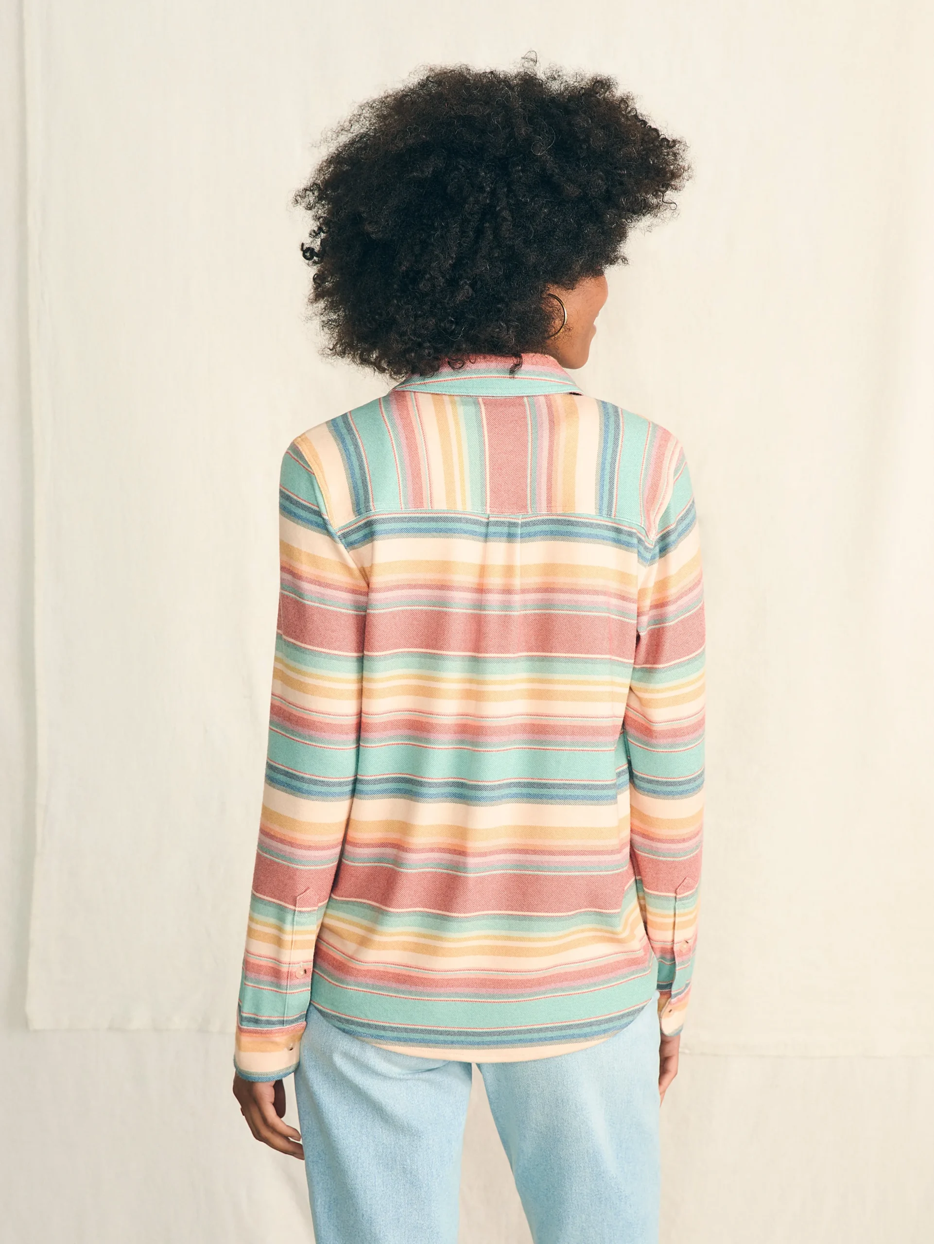 Women Faherty Brand Shirts & Tops*Legend™ Sweater Shirt -